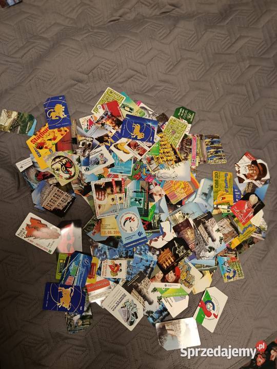 Karty telefoniczne 240 sztuk różne Polskie Pozostałe zachodniopomorskie Choszczno