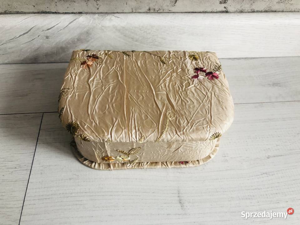 Szkatułka na biżuterie pudełko organizer kuferek Łódź sprzedam