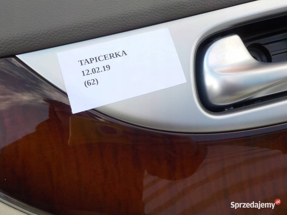TAPICERKA BOCZEK DRZWI LEWY TYŁ INFINITI FX QX70 osobowe Nowy Tomyśl