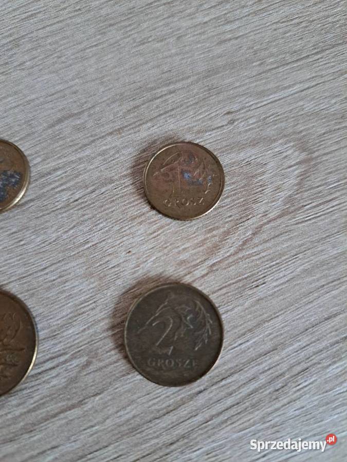 1 grosz 1991r 2 grosze 199r 5 groszy 1990r mazowieckie Radom
