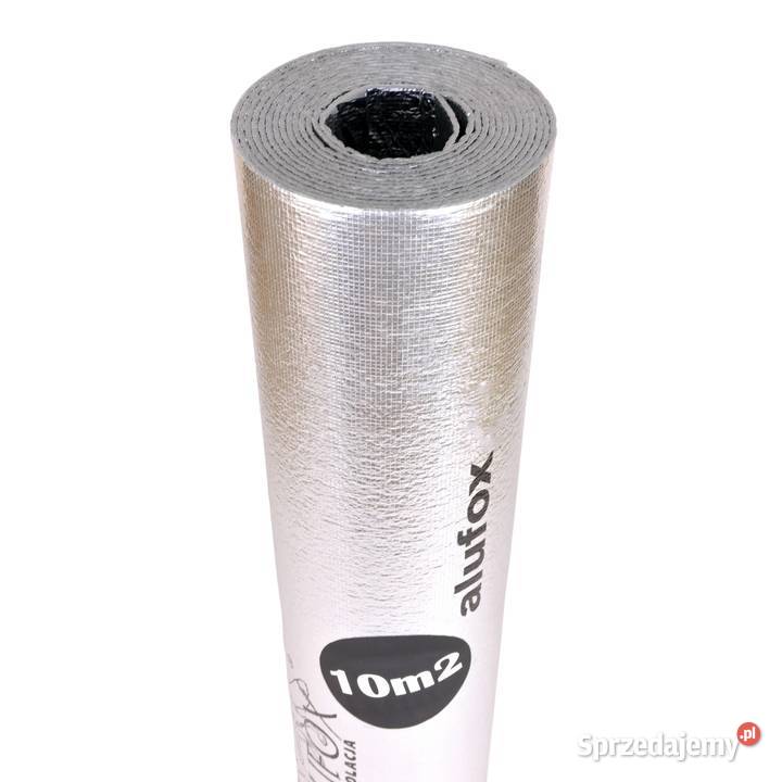 Termoizolacja refleksyjna ALUFOX10m2DARMOWA Folie izolacyjne i membrany Hajnówka