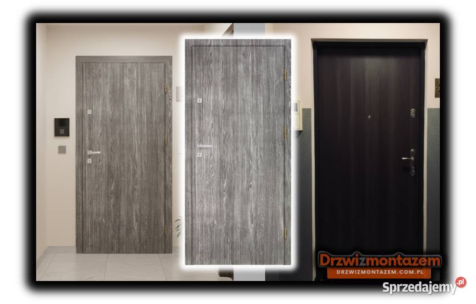 DRZWI ZEWNĘTRZNE WEJŚCIOWE DO MIESZKANIA Sosnowiec