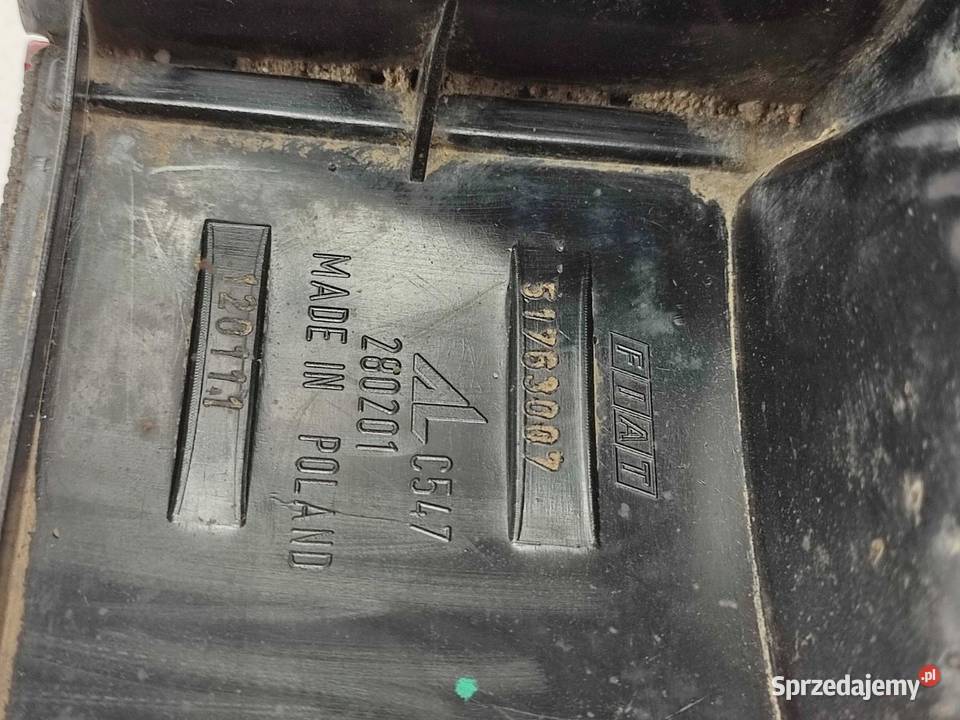 LAMPA LEWY TYŁ FIAT PANDA 12 20062013 51763007 Lampy cofania