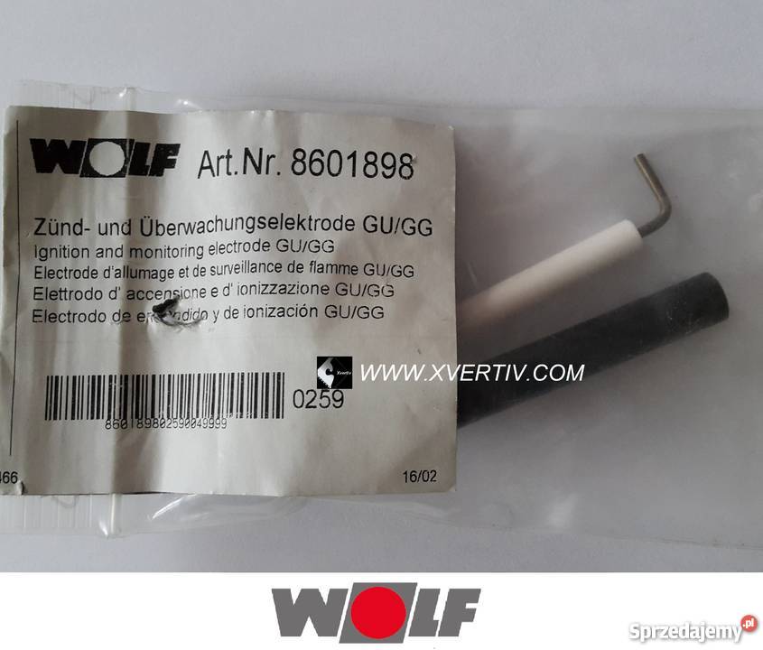 Wolf CGG1K2428 Elektroda zapłonowa i czujnik Kraków