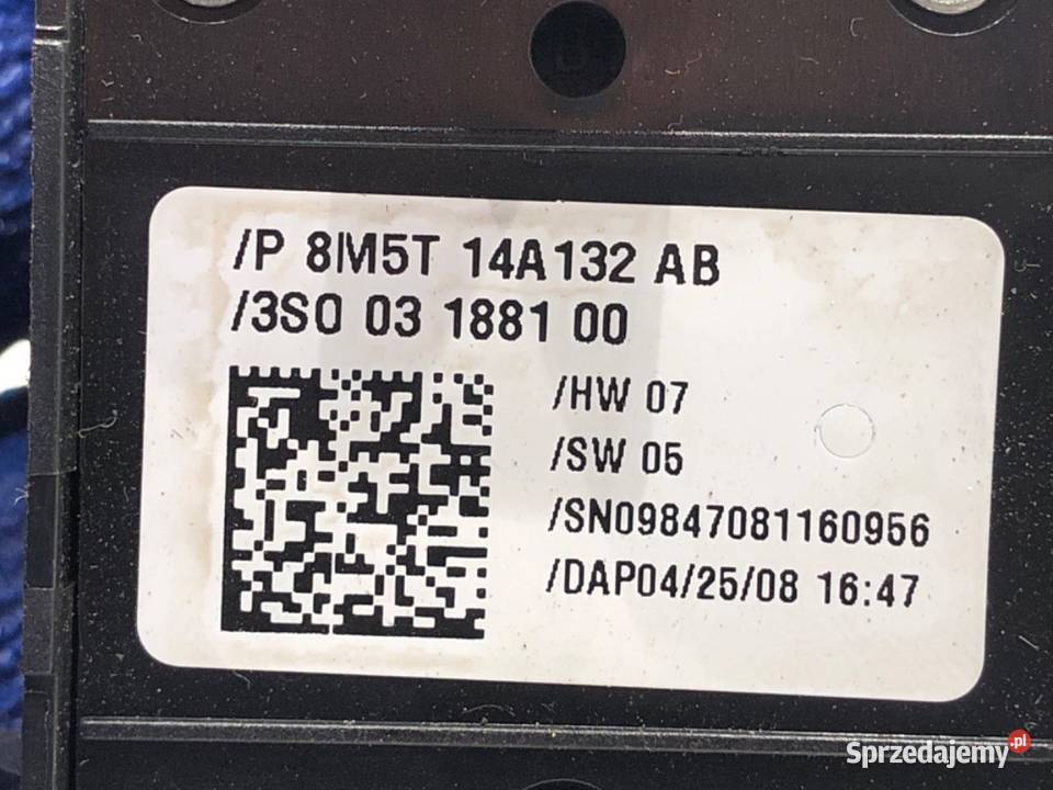 PRZEŁĄCZNIK SZYB FORD KUGA I 8M5T14A132AB 0812 podkarpackie