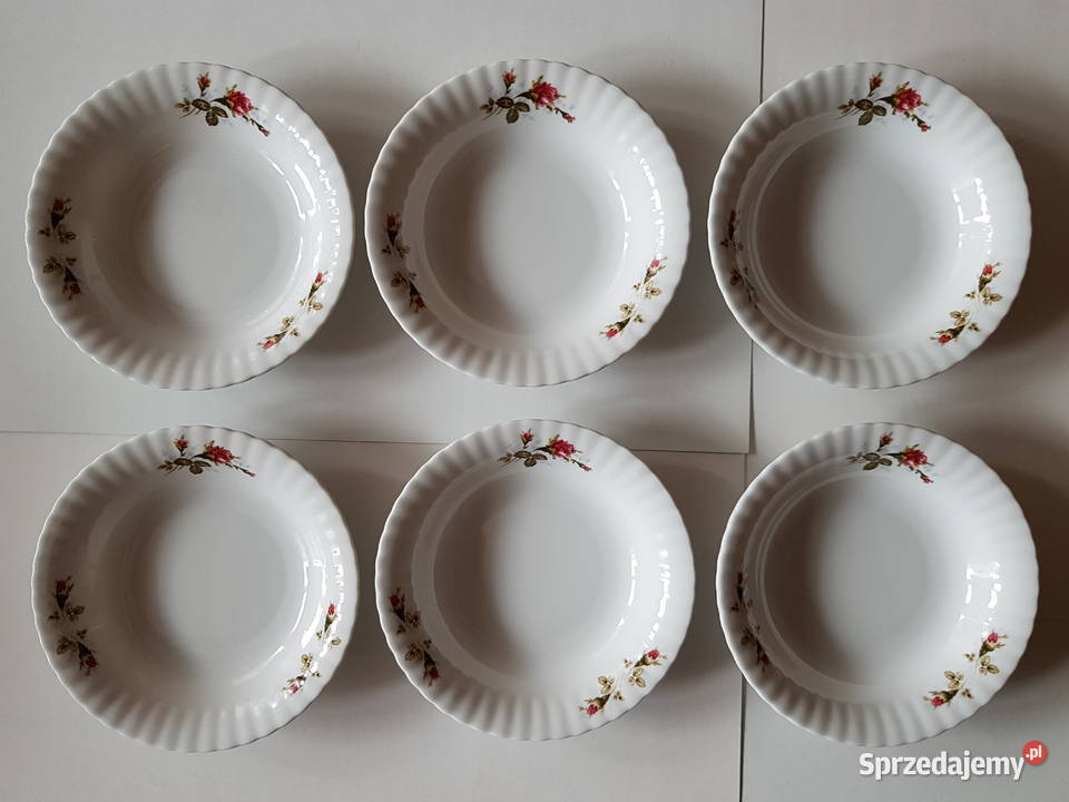 Głębokie talerze obiadowe porcelana Chodzież Dąbrowa Górnicza