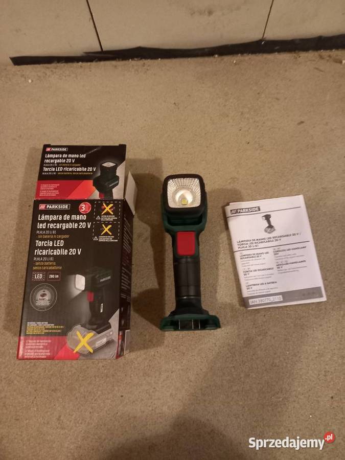 Sprzedam latarkę akumlatorową nową firmy