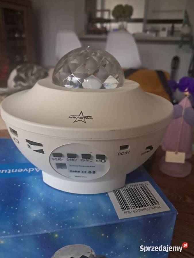 MikStar Projektor gwiazd LED z pilotem użyty Sandomierz