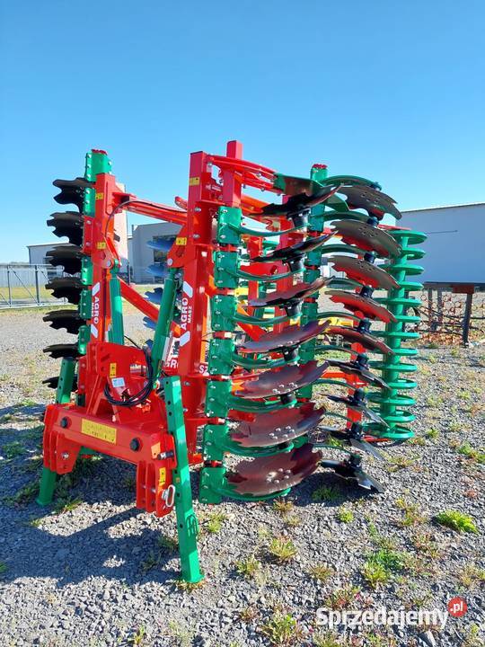 Brona talerzowa 4 m H z wałem daszkowym Olesno