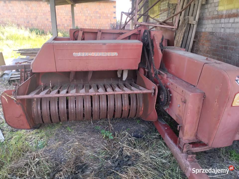 Prasa Kostka Massey Ferguson typ 208 łódzkie Rusociny