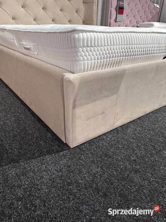 Łóżko tapicerowane 160x200 z pojemnikiem Łóżka Radom
