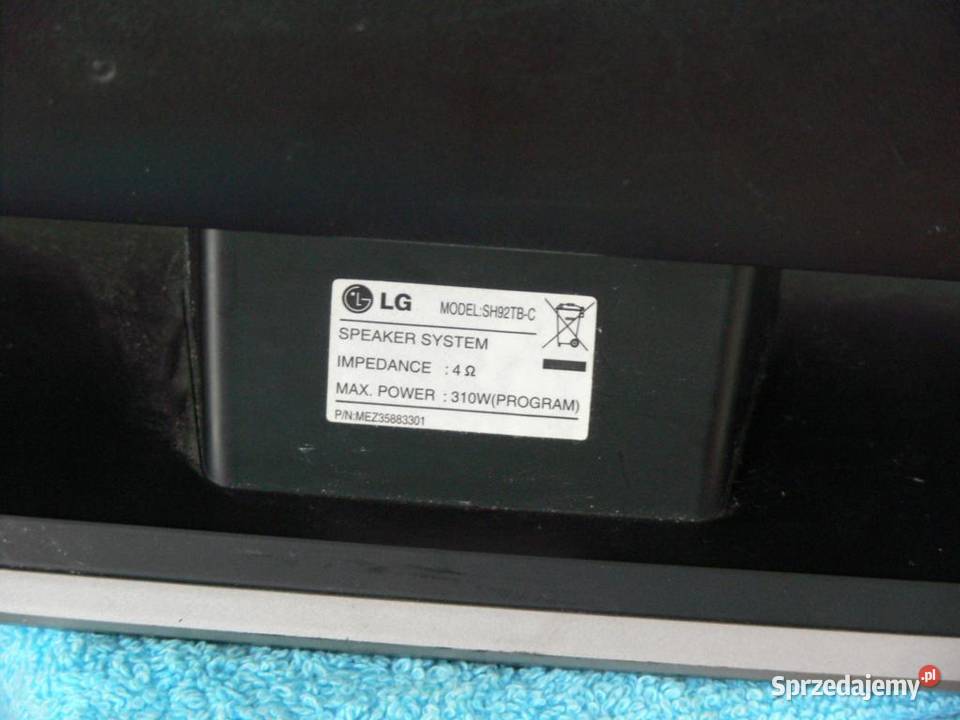 Kino domowe LG HT 902 TB kolumny i sub WYSYŁKA Jasło