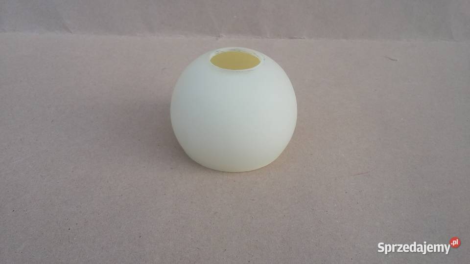 Klosz do lampy KULKA na E14 KREMOWA 8 h 6 odcienie żółtego Wyposażenie wnętrz