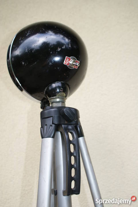 Lampa podłogowa reflektor na statywie vintage Warszawa
