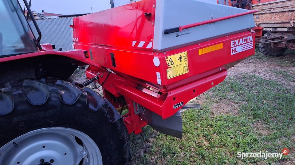 Rozsiewacz nawozu Kverneland Exacta HL 2500l lubelskie Sobolew sprzedam