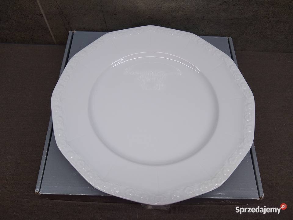 Rosenthal Maria Biała 2 talerze płytkie 27 NOWE Porcelana i szkło Kalisz