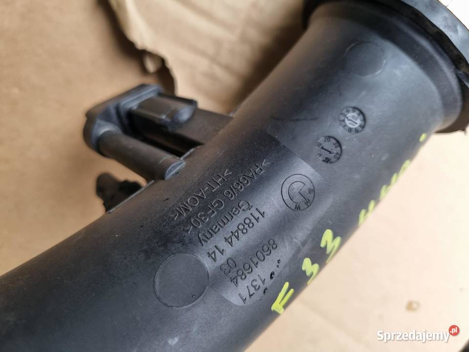 WĄŻ RURA INTERCOOLERA BMW F33 30 8601684 ITA
