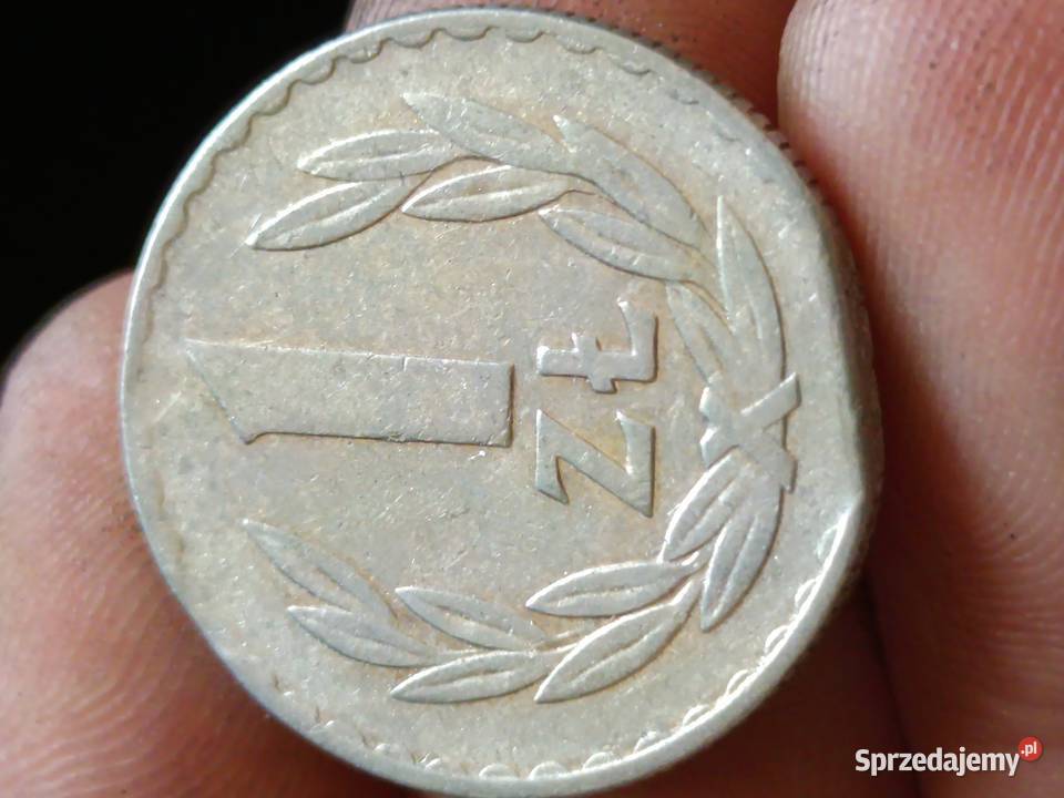 Sprzedam monetę 1 zloty 1974 odkrój blachy Chełm
