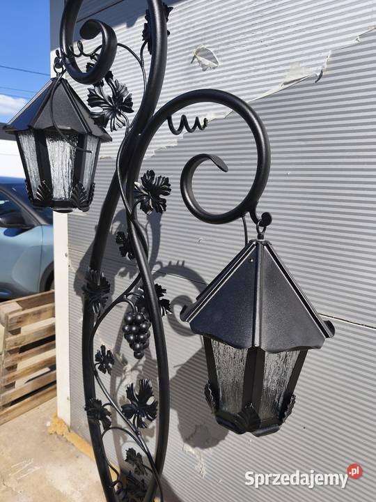 Lampa ogrodowa ocynkowana Gdów