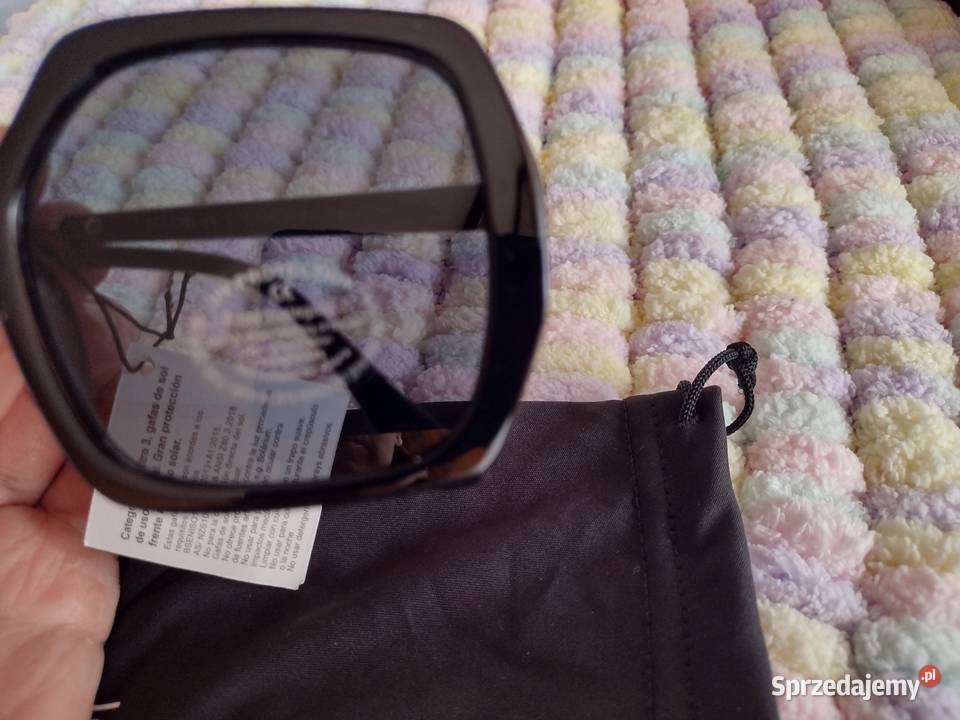 ASOS Czarne okulary przeciwsłoneczne MUCHYw Kraków