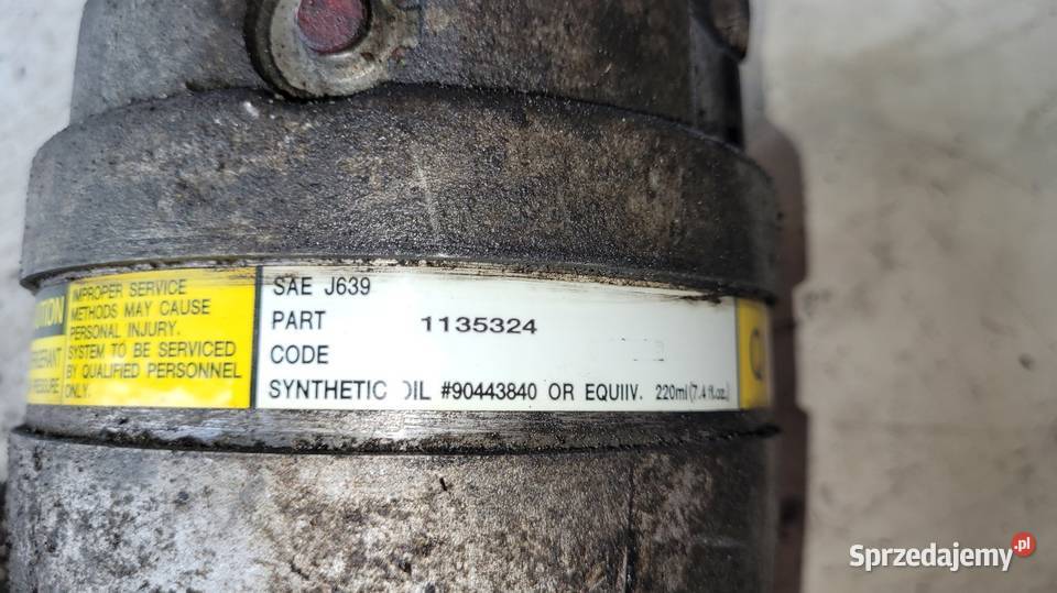 Kompresor klimatyzacji Opel Vectra B 1135324 mazowieckie Łagów sprzedam