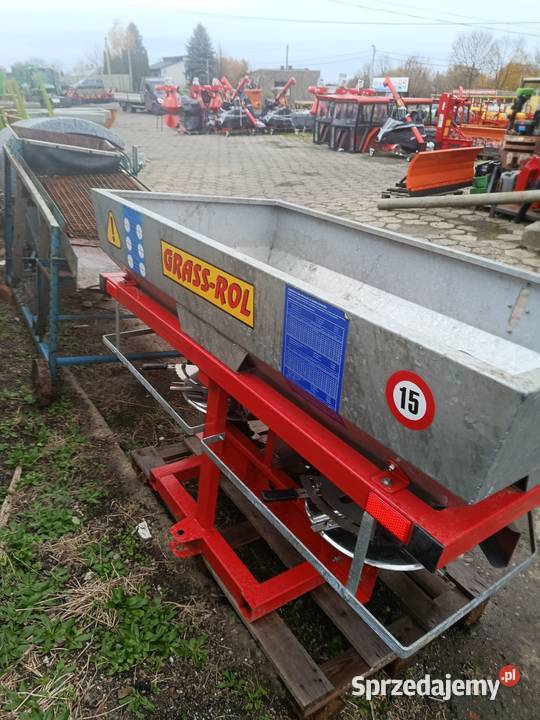 rozsiewacz nawozów dwutarczowy 600 grassrol nowy Posądza