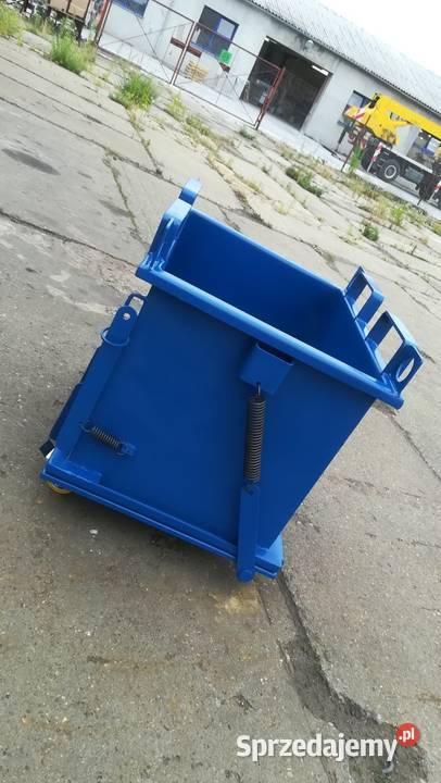 Mały pojemnik PMDC mini 130 L z otweiranym dnem Kielce