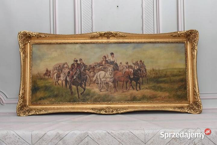 L Gędłek Wien Polska Armia Ogromny Stary Duży Obrazki i obrazy Kraków