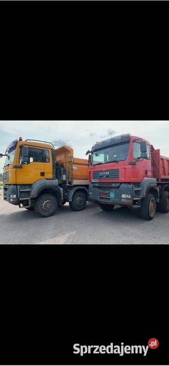 Man TGA Wywrotka 440 8x8 2009r Białystok
