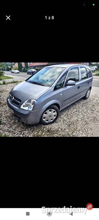 Opel Meriva warmińsko-mazurskie Plęsy
