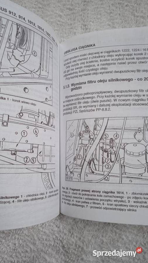 Instrukcja obsługi Ursus 912 914 1012 1014 1222 lubelskie