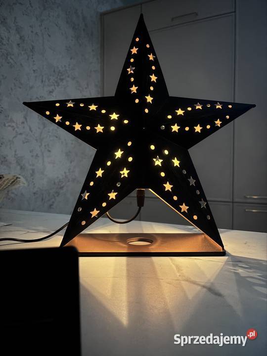Ozdoba solarna TchiboMetal Star Gwiazda Boże Narodzenie Wyposażenie wnętrz Pleszew
