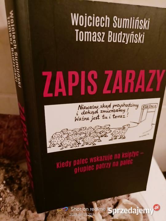 Zapis zarazy książka Sumliński prezenty Poradniki, albumy i reportaże