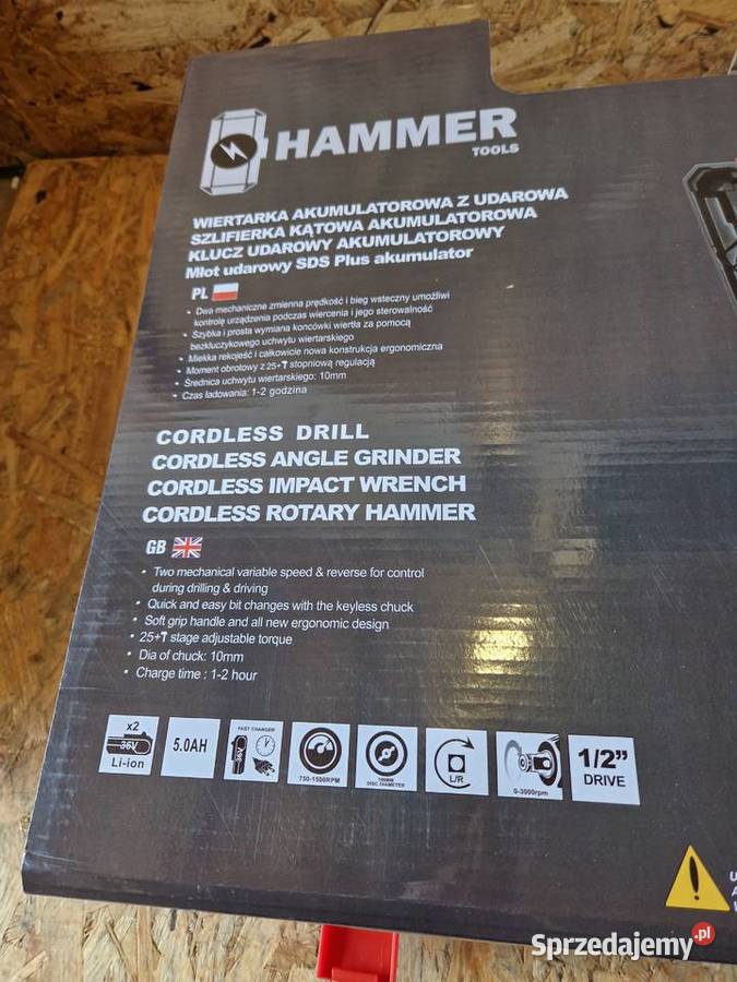 Zestaw narzędzi wkrętarka szlifierka klucz