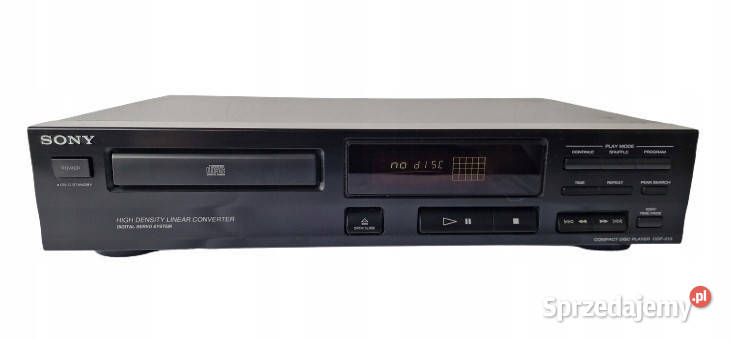 Odtwarzacz Sony CDP213 CDP 213 CD player CDP 213 Elektronika wielkopolskie Międzychód sprzedam