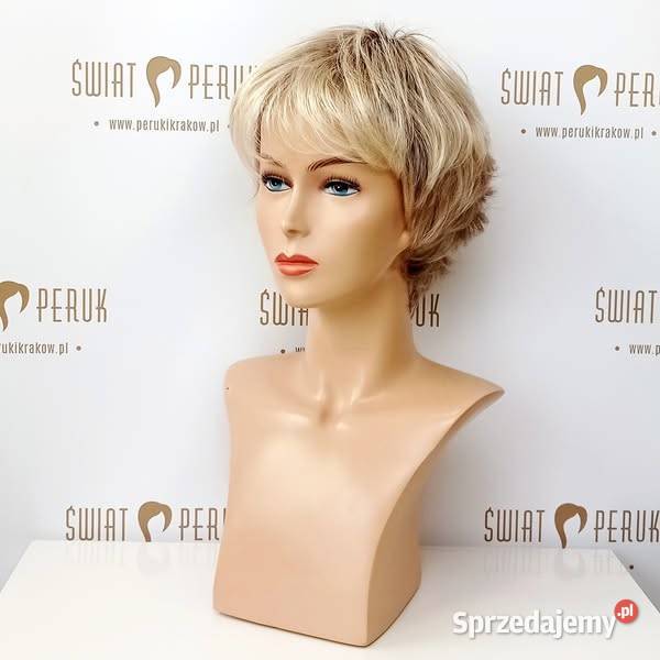 Peruka krótka z włosów syntetycznych Radom
