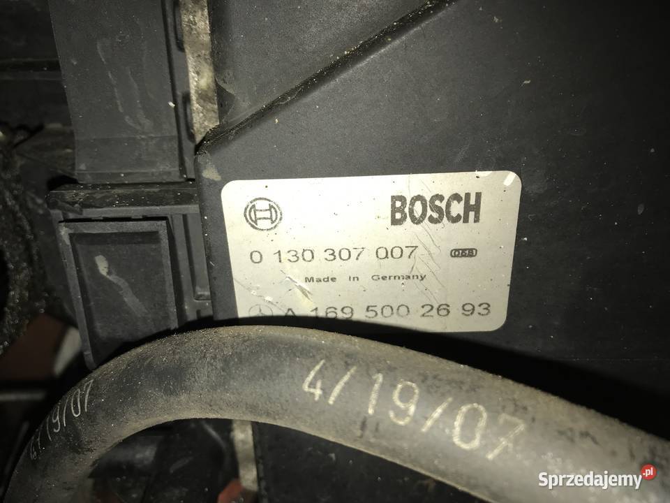Chłodnicezestaw mercedes W245 B klasa W169 A Rok produkcji 2007 Układ chłodzenia mazowieckie Milanówek