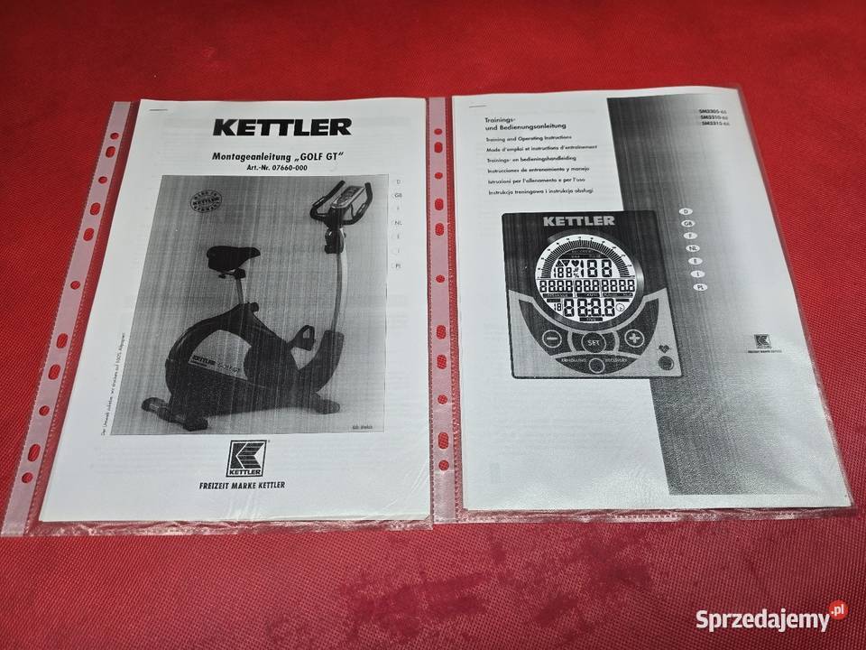 PIĘKNY KETTLER GOLF GT DO 130 ROWER Ostrzeszów