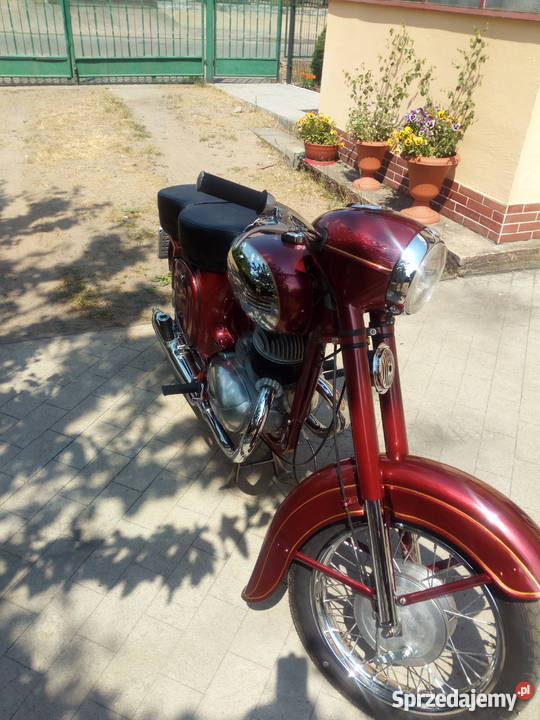 Jawa 250 typ 353 1958 r całkowitej odbudowie metalic wielkopolskie