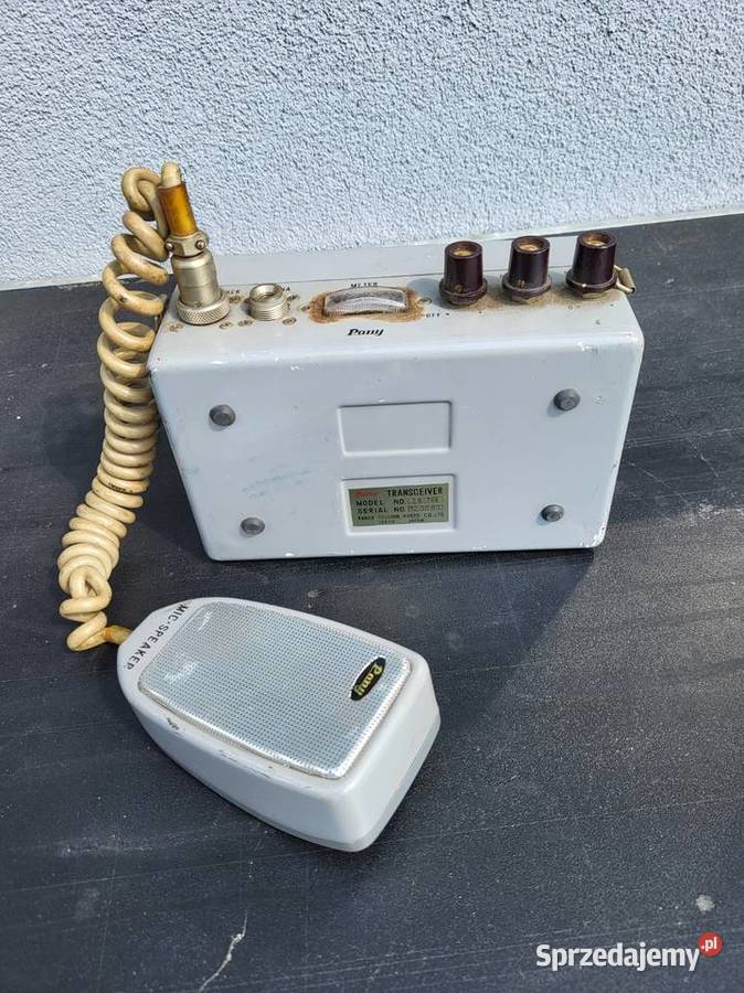 POLICYJNE CB 705 PONY MOTOCYKLOWE CB RADIO Rybnik