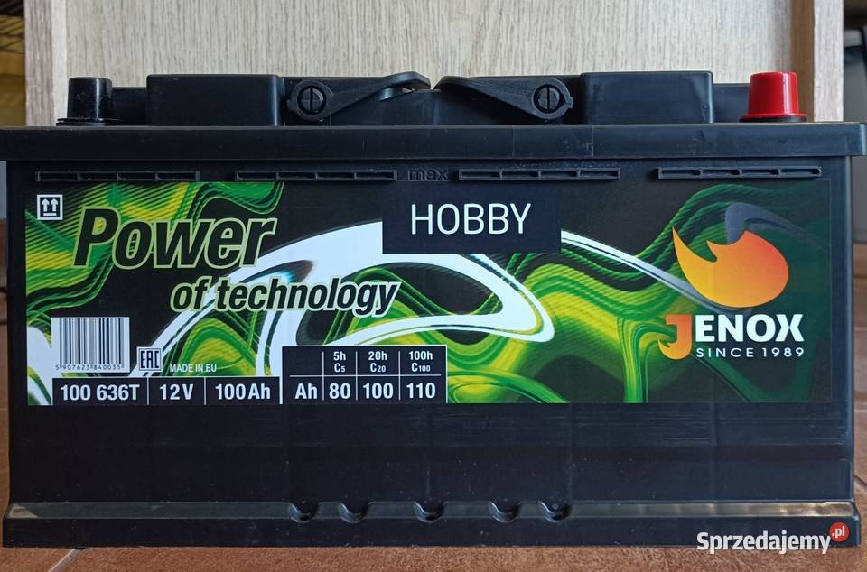 Akumulator Jenox Hobby Power 100Ah Grudziądz sprzedam