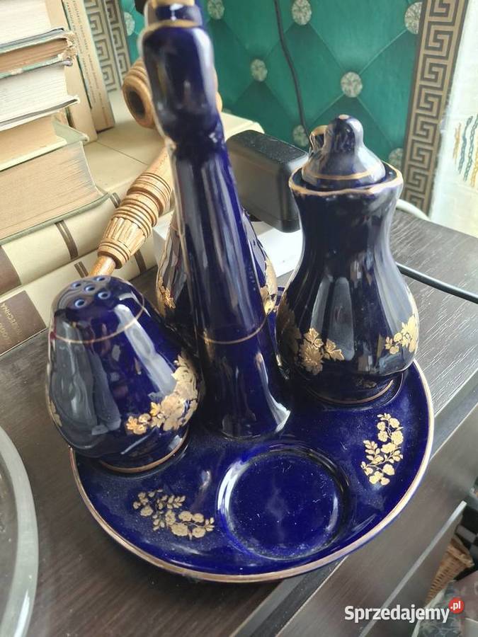 Kabaret porcelana kobalt mazowieckie Warszawa