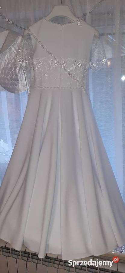 Sukienka komunijna 134140 bolerko torebka mazowieckie Borów