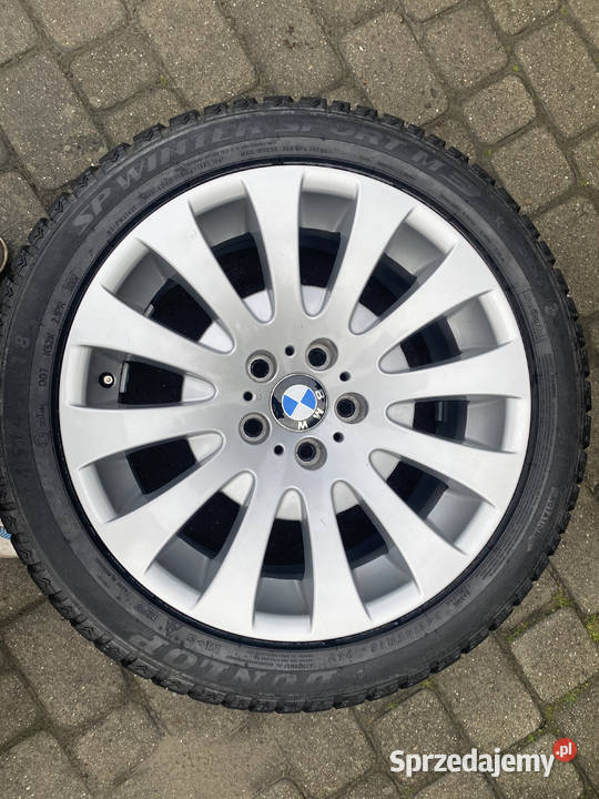 Oryginalne felgi BMW 18 opony Dunlop Run Flat Wrocław