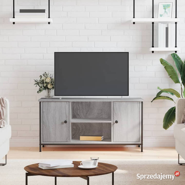Szafka pod telewizor szary dąb sonoma 100x40x50 Warszawa sprzedam
