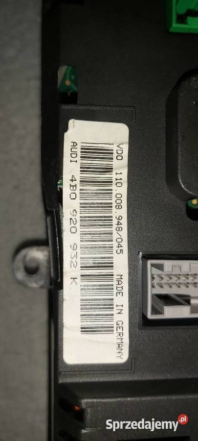 Licznik zegary VDO Audi A6 C5 4B0 920 932 K dolnośląskie Oława sprzedam
