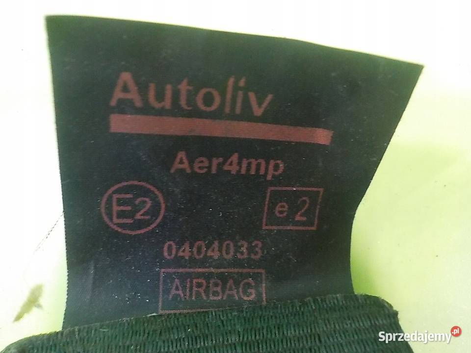 PEUGEOT 207 LIFT 10r HB 3D pas bezpieczenstwa Suków