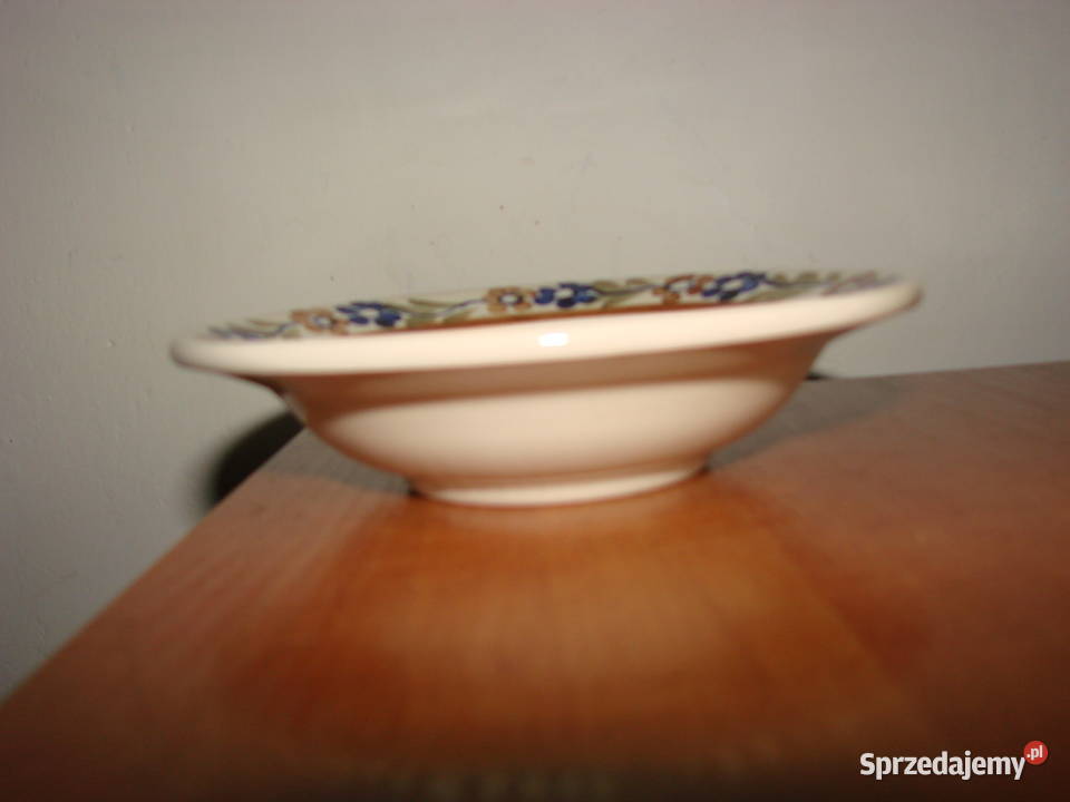 Włocławek fajansowy talerzyk PRL Pruszcz Gdański