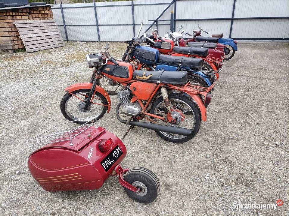 Jawa 555 shl junak wsk wfm komar wwwmotobazarprl Padniewko