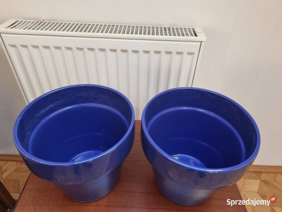 Doniczka ceramiczna 2 sztuki duże 22 Doniczki i osłonki Lublin
